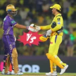 Chennai Super Kings vs Kolkata Knight Riders Match Scorecard