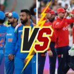 India National Cricket Team vs England Cricket Team Match Scorecard