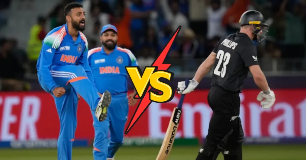 India National Cricket Team vs New Zealand National Cricket Team Match Scorecard