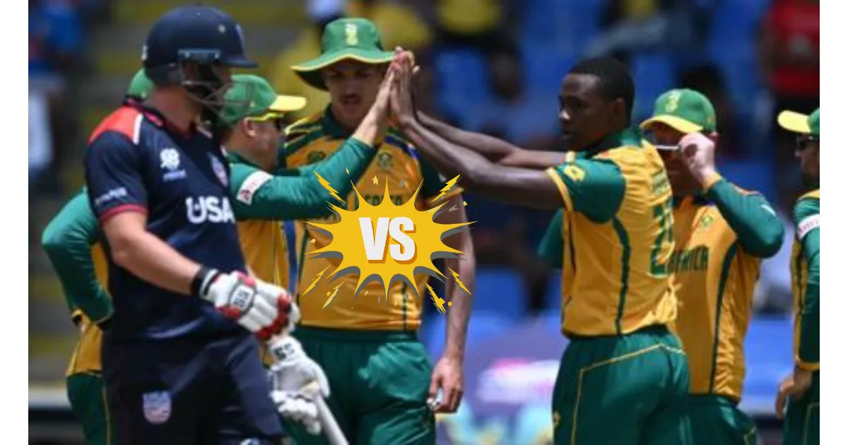 South Africa National Cricket Team vs United States National Cricket Team Match Scorecard