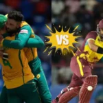 South Africa National Cricket Team vs West Indies Cricket Team Match Scorecard