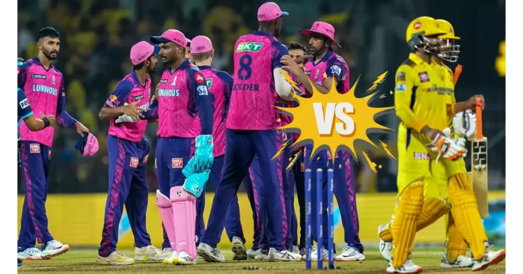 Chennai Super Kings vs Rajasthan Royals Match Scorecard