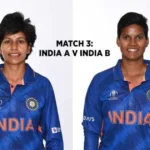 India B Cricket Team vs India a Match Scorecard