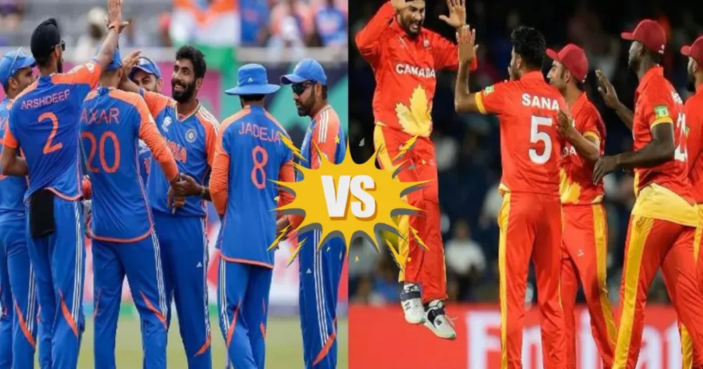 India National Cricket Team vs Canada National Cricket Team Match Scorecard