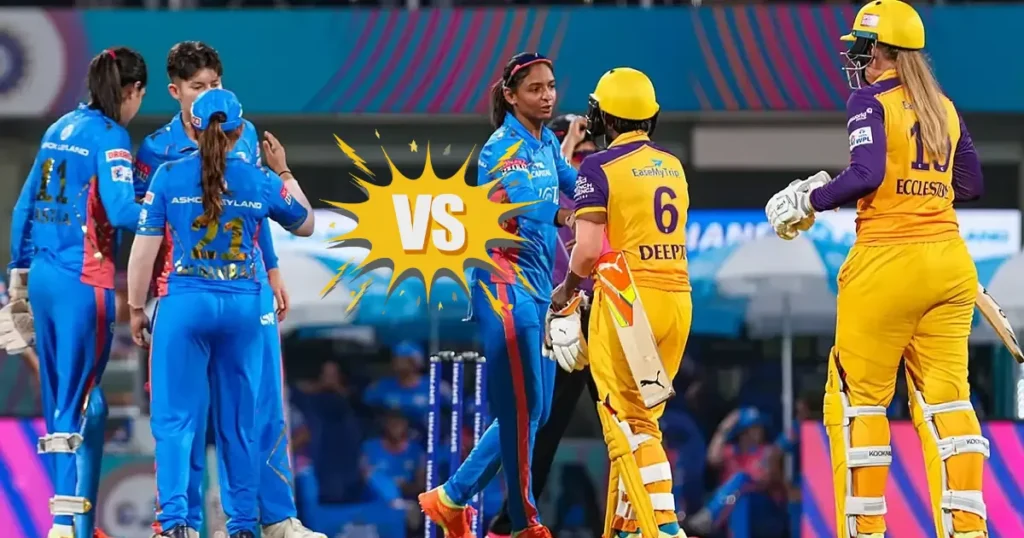 Up Warriorz vs Mumbai Indians Team Match Scorecard
