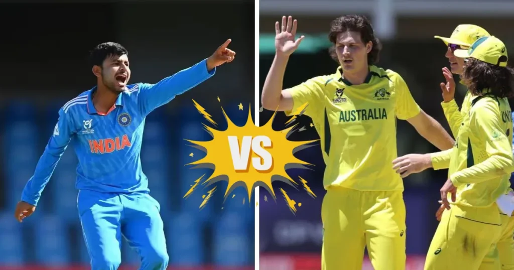 Australia National Under-19 Cricket Team vs India National Under-19 Cricket Team Match Scorecard
