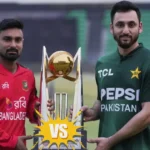 Pakistan National Cricket Team vs Bangladesh National Cricket Team Timeline
