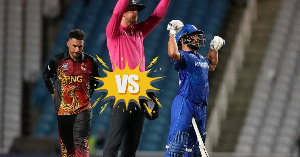 Papua New Guinea National Cricket Team vs Afghanistan National Cricket Team Match Scorecard