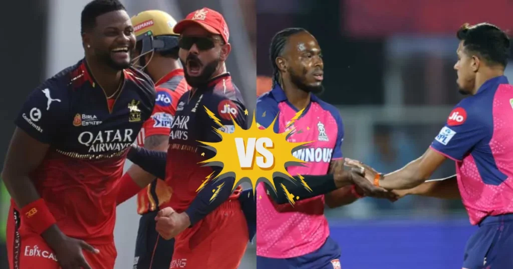 Royal Challengers Bengaluru vs Rajasthan Royals Match Scorecard