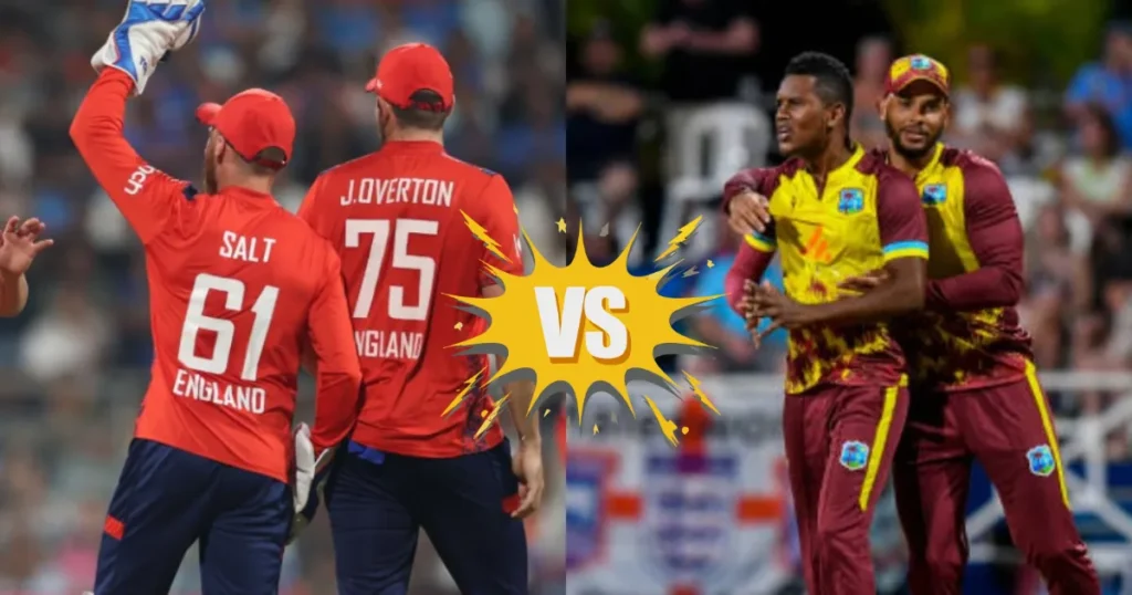 West Indies Cricket Team vs England Cricket Team Timeline