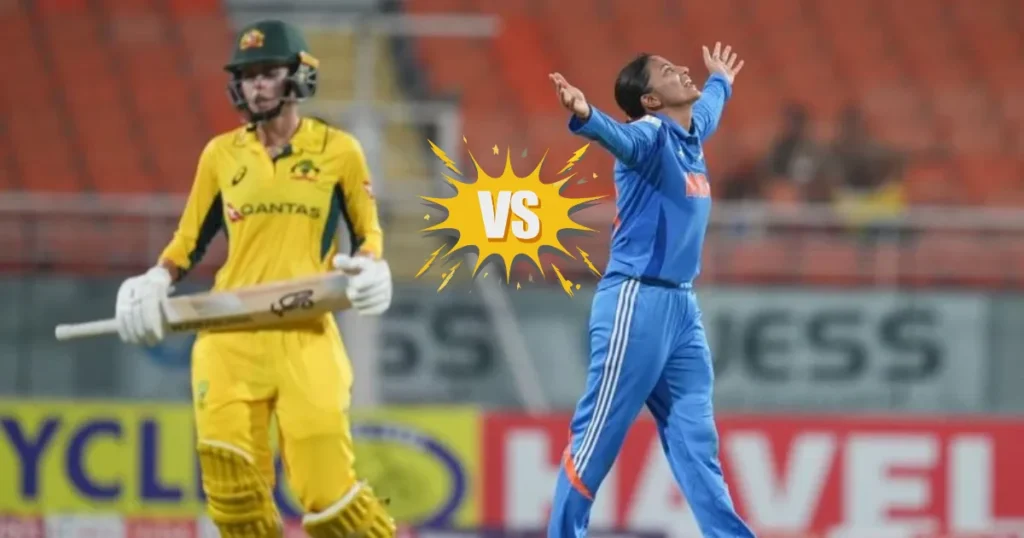 Australia Women’s National Cricket Team vs India Women’s National Cricket Team Timeline