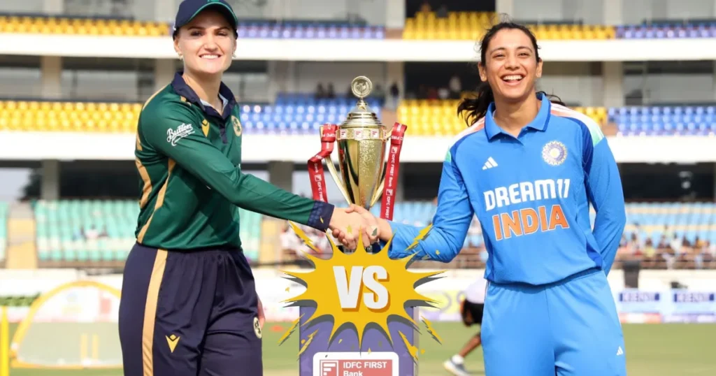 India Women’s National Cricket Team vs Ireland Women’s National Cricket Team Timeline