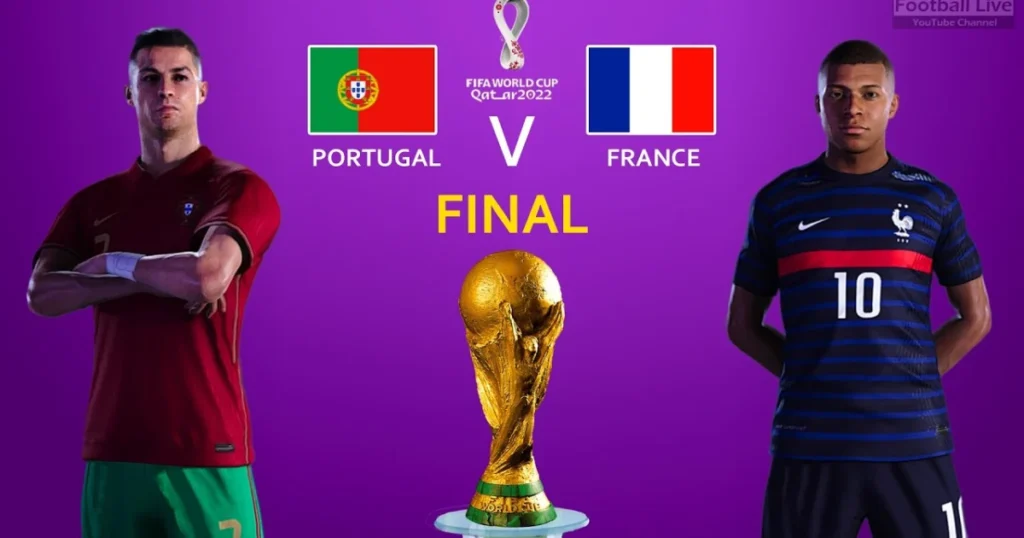 Portugal National Football Team vs France National Football Team Timeline