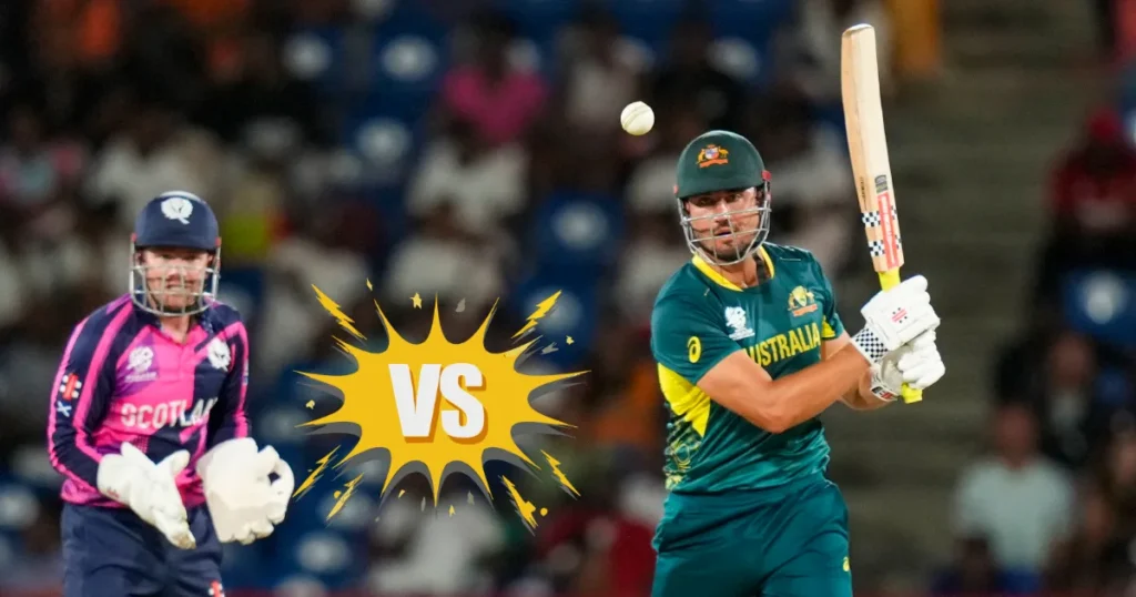 Scotland National Cricket Team vs Australian Men’s Cricket Team Timeline