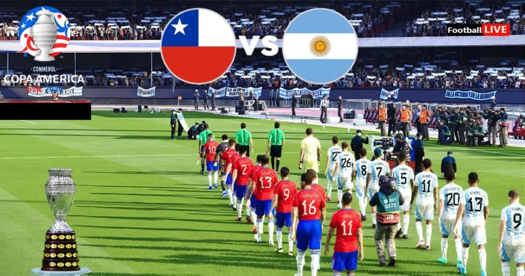 chile national football team vs argentina national football team lineups