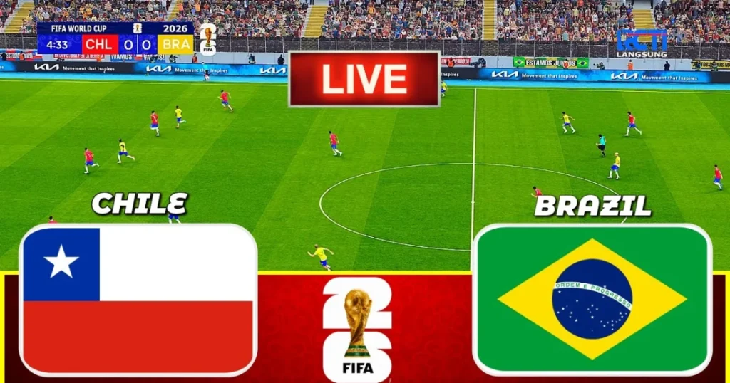 chile national football team vs brazil national football team lineups