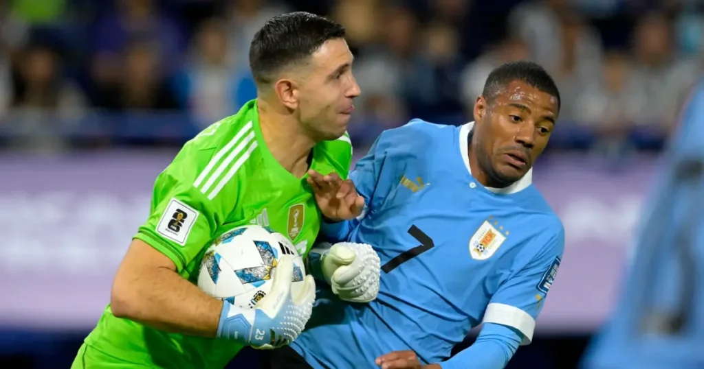 uruguay national football team vs argentina national football team lineups